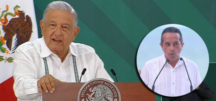 AMLO no descarta incluir en su gobierno al gobernador de Quintana Roo