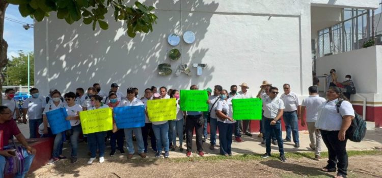 Docentes del Cecyte en Quintana Roo se van a paro laboral