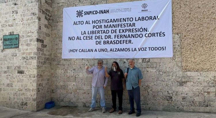 Trabajadores de INAH señalaron reprensión contra un arqueólogo de Quintana Roo