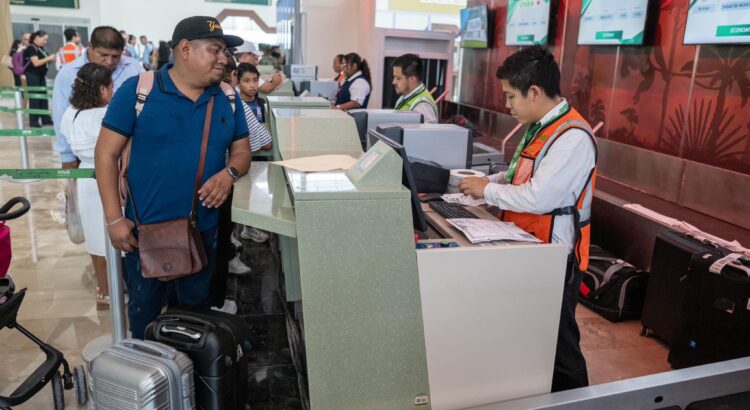 Esperan 1.3 millones de pasajeros en el Aeropuerto Internacional de Tulum este año