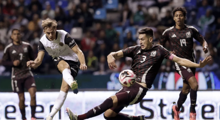 México empató con Valencia