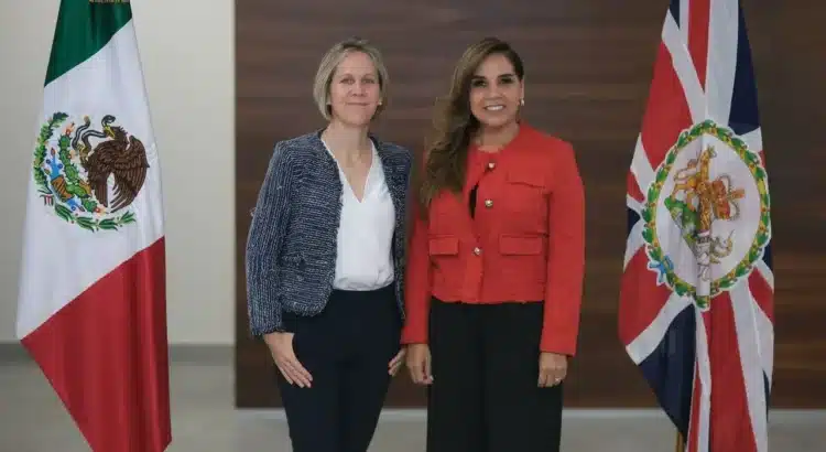 Mara Lezama fortalece relación diplomática con Reino Unido