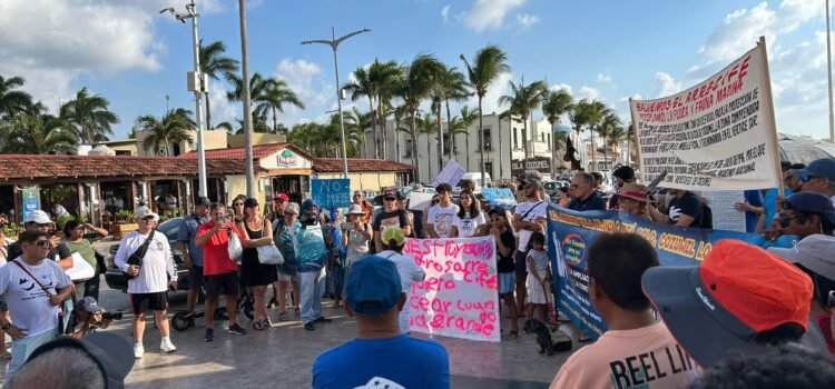 Crece oposición al cuarto muelle de cruceros en Cozumel; Sheinbaum revisará proyecto