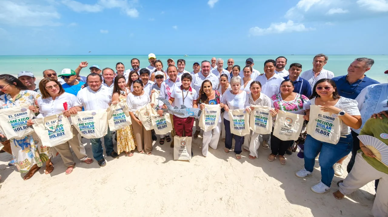 Con ”Holbox circular”, la isla se convierte en modelo nacional de economía del reciclaje
